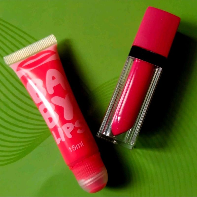 Babylips Gloss And Avlon Matter Lipstick