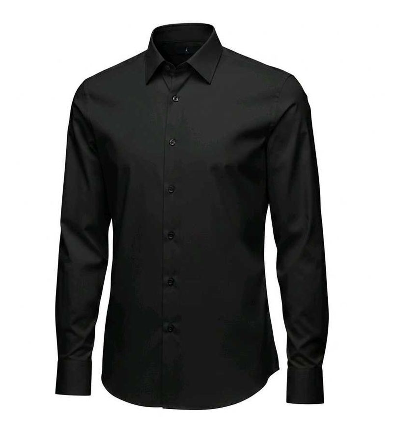 Classic Black Long Sleeve Shirt