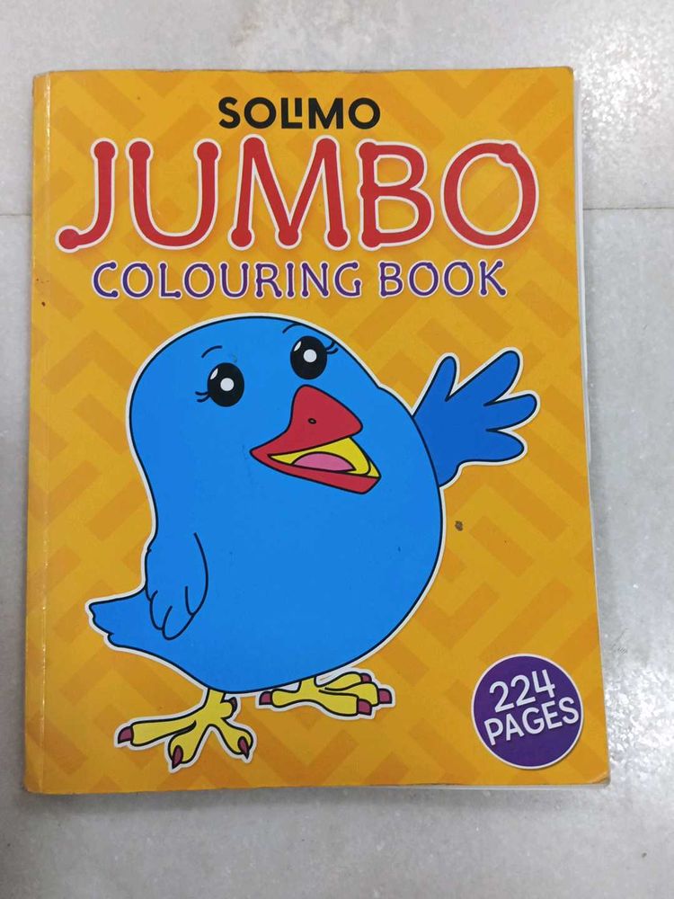 Solmo Jumbo Coloring Book For Kids