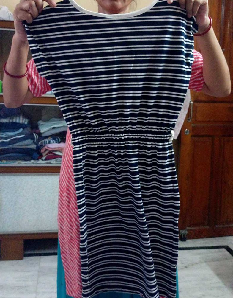 Striped Casual Dress