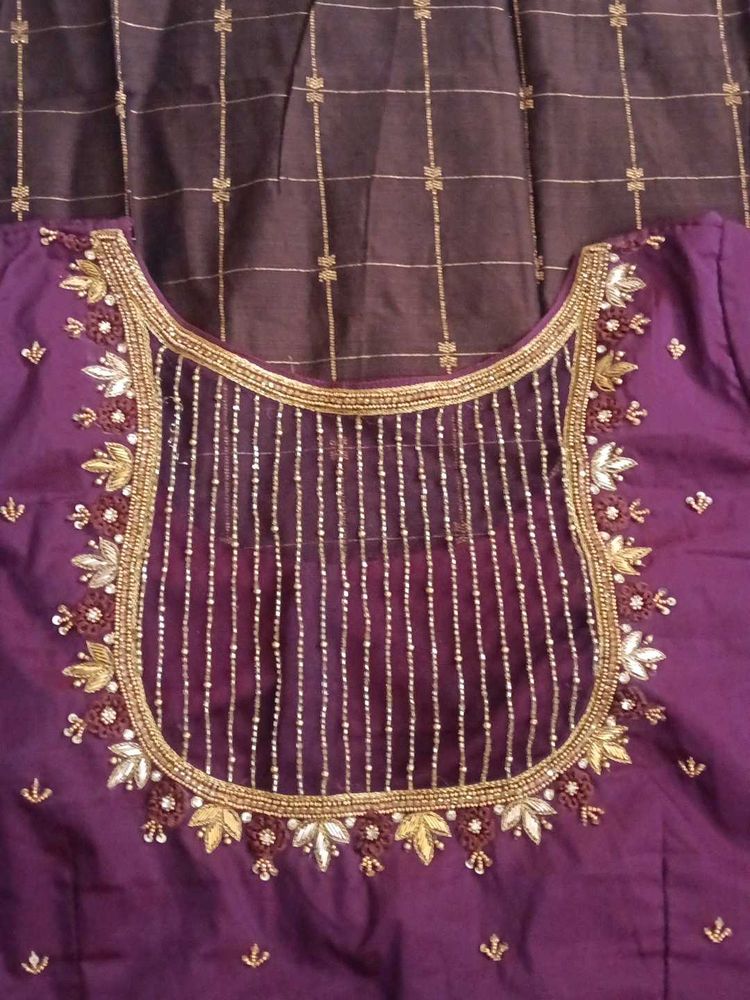 Excellent Aari Work Blouse