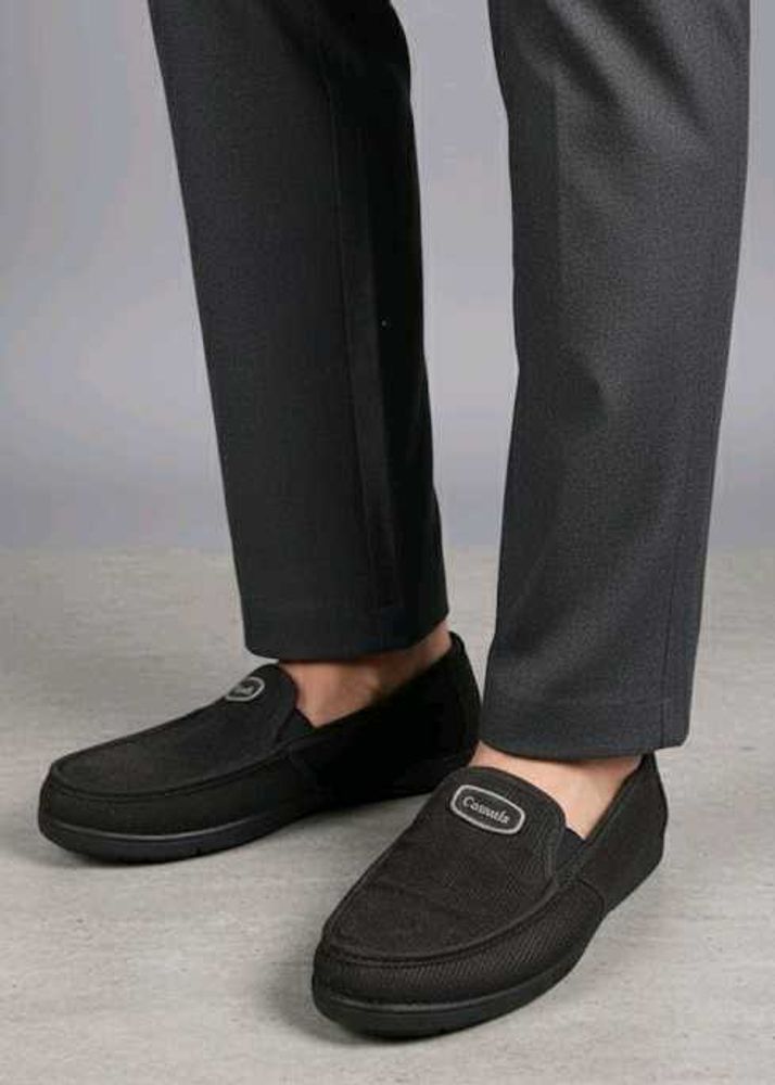 Casual Black Loafers