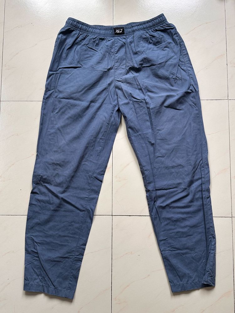 Blue Casual Lounge Pants - Size 34