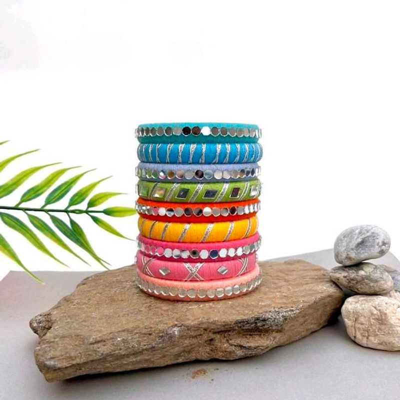 *Navratri Special*Colorful Bangle Set🌸