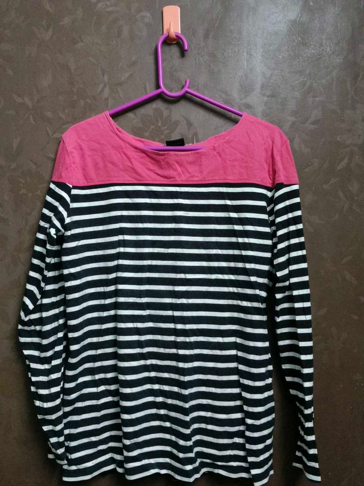 Striped Long Sleeve Tshirt