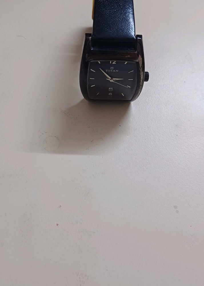 Well Maintained Titan Wrist Watch, Water Resistant