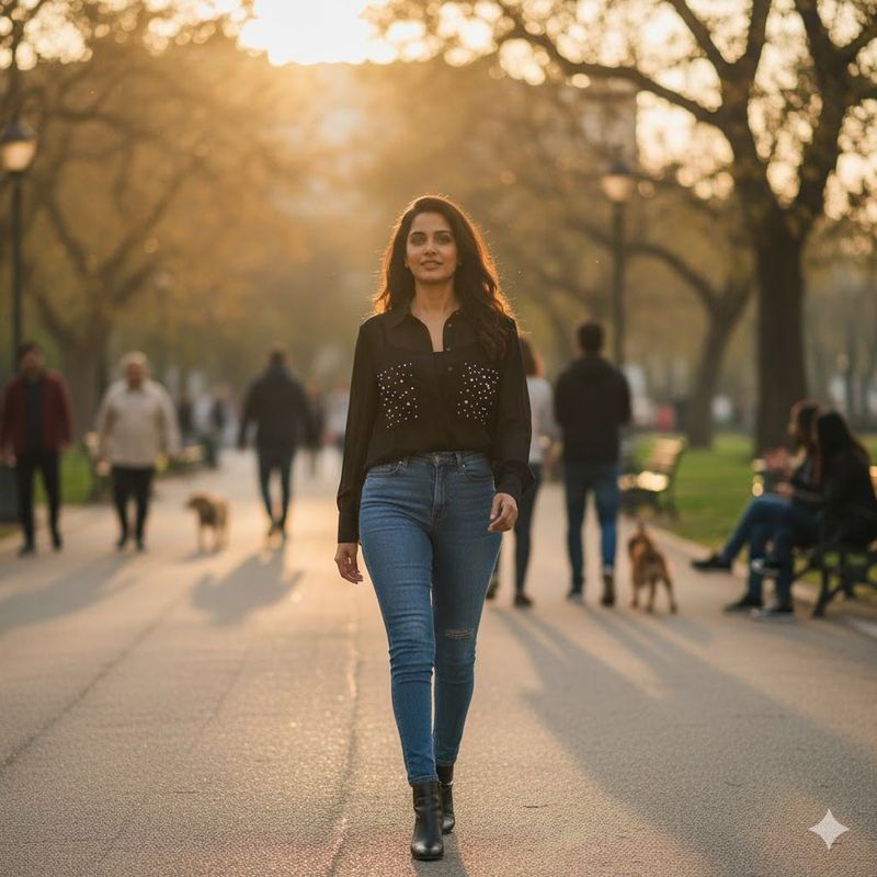 🌟 💎 The Glam &amp; Glitter Blouse! ✨Luxe Find
