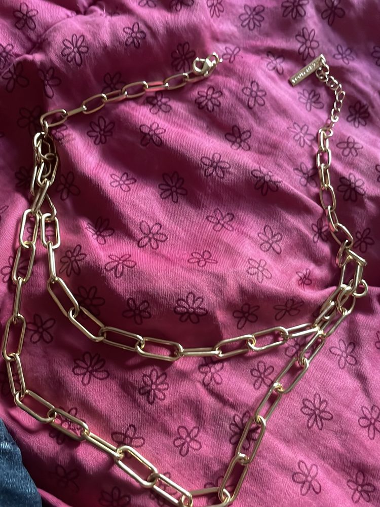Vero Moda Golden 2 Layer Necklace ❤️