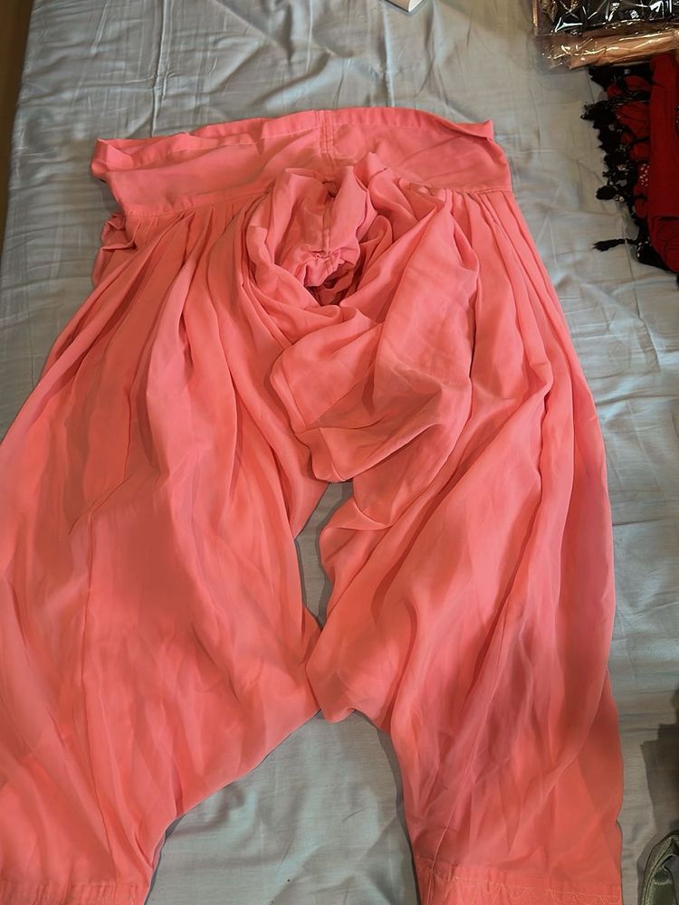 Peach suit &amp; patiyala Salwars