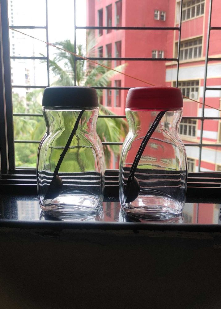 Glass Containers Set