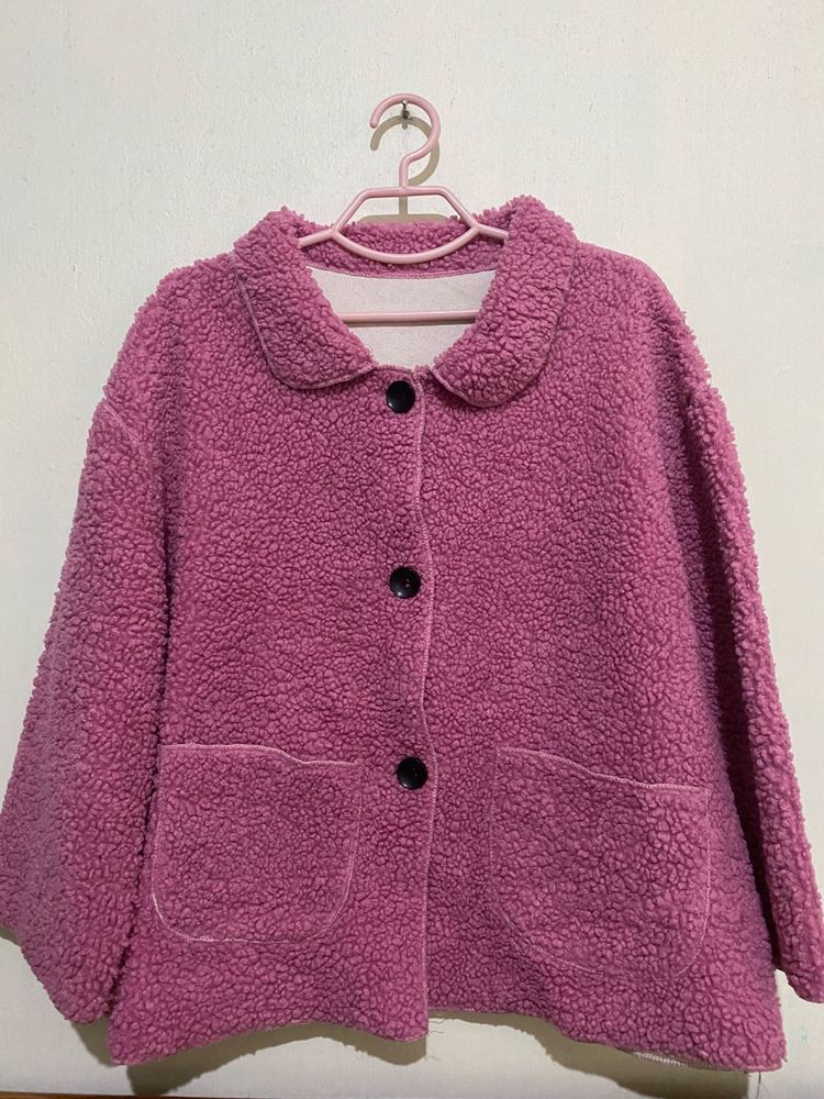 Pink Fur Jacket