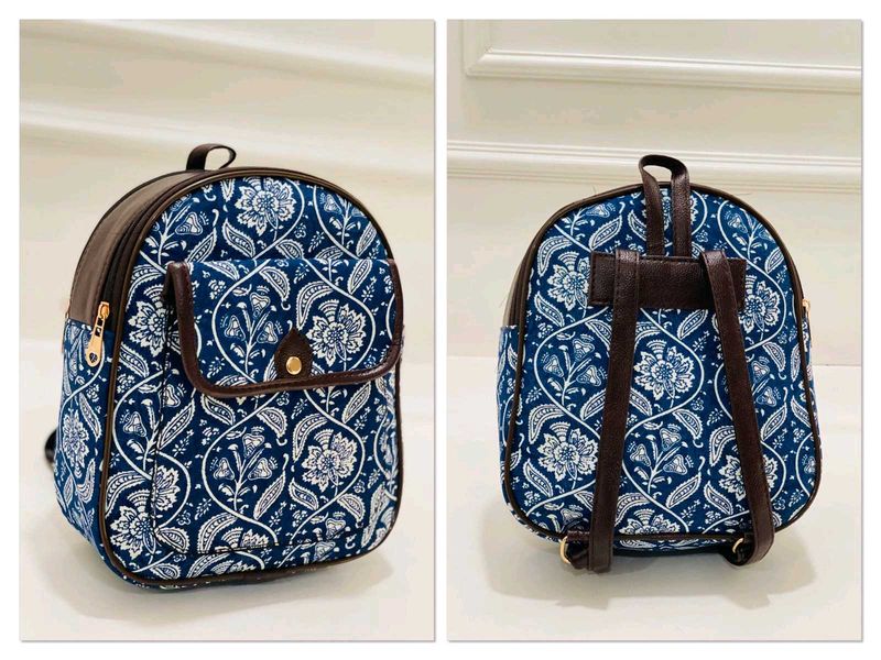 Floral Print Backpack
