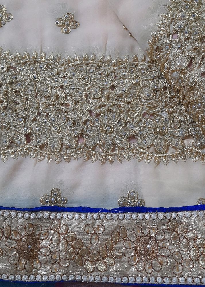 Cutwork Saree