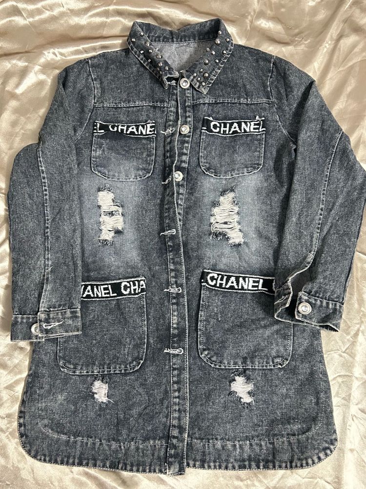 Long Denim Jacket