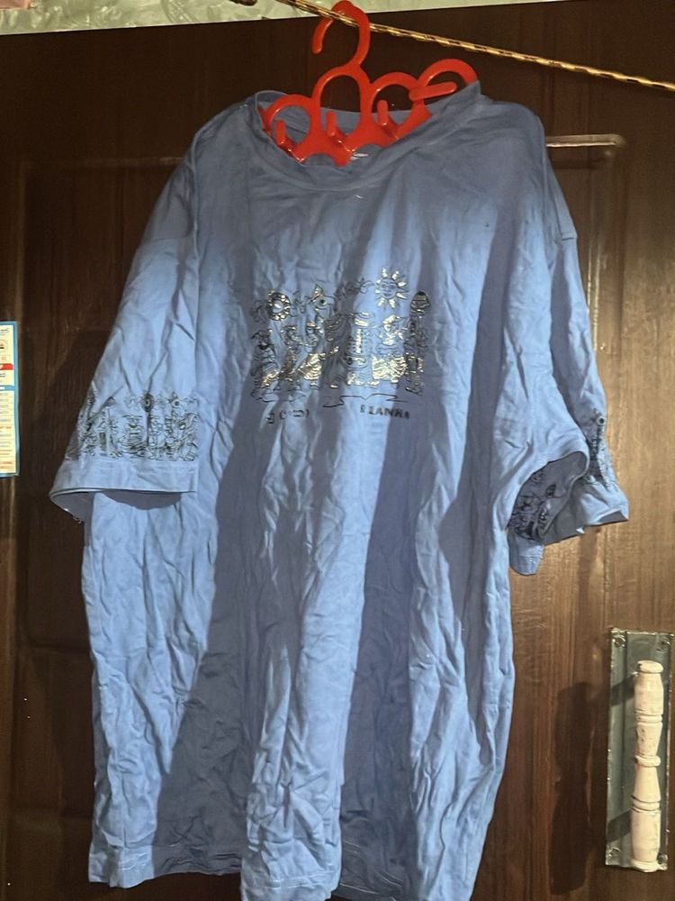 Blue Graphic T-Shirt