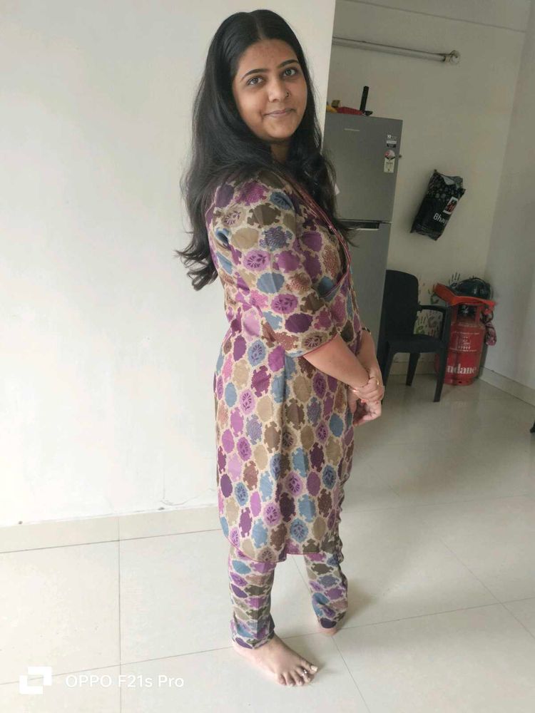 Printed Kurta Pajama Set