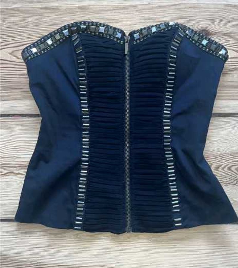 Bebe Corset Fitted Top