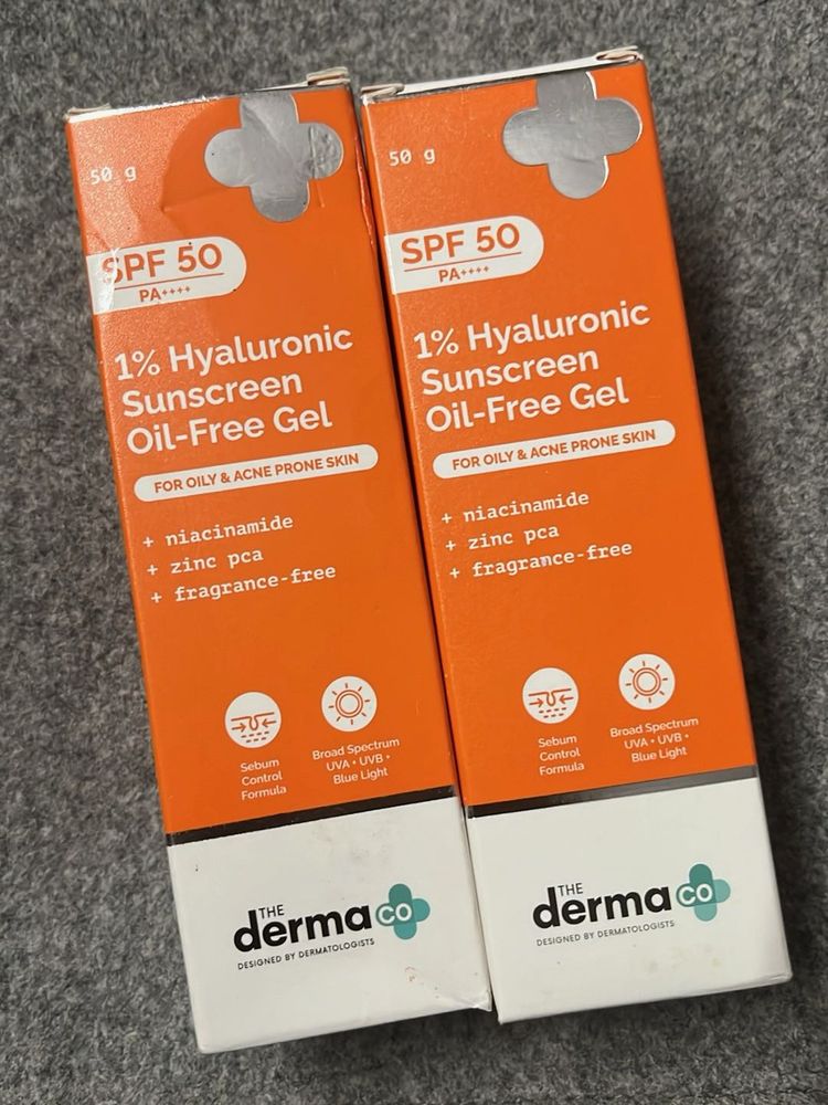 The Derma Co. Sunscreen SPF 50 pack 2