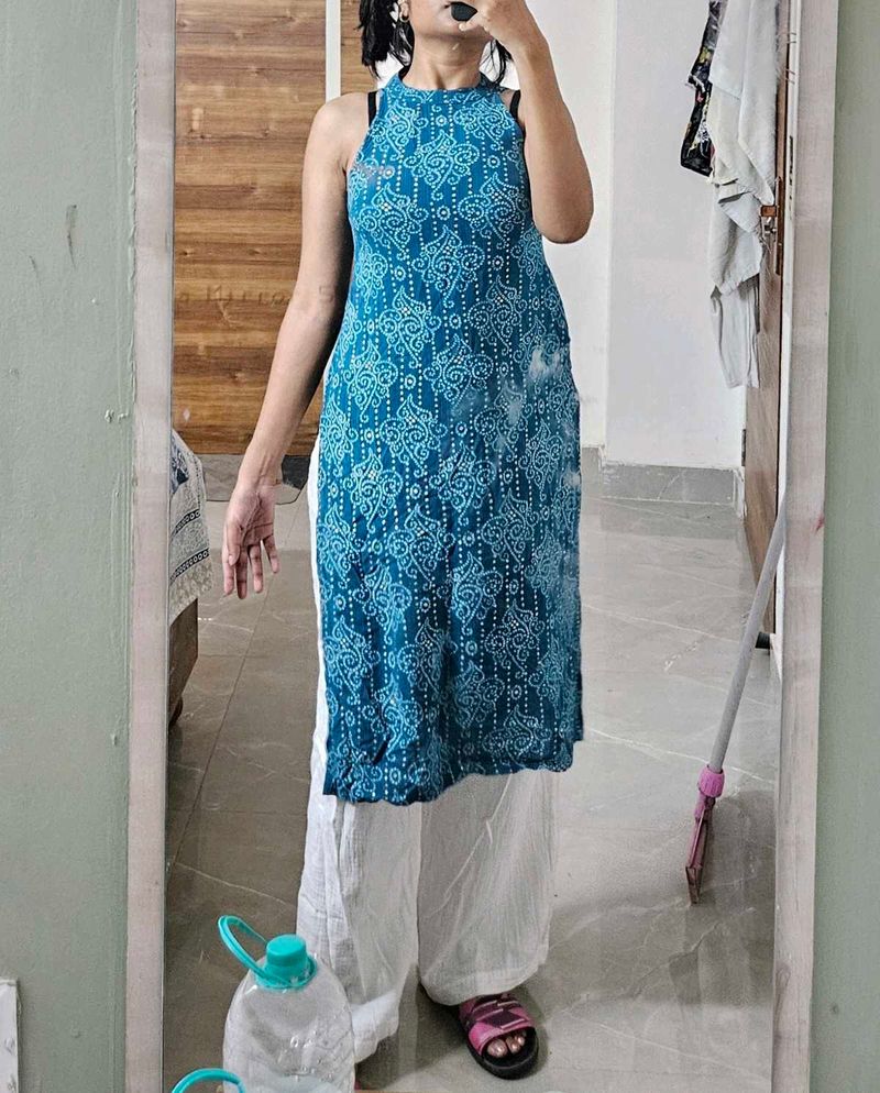 Halter neck Kurti