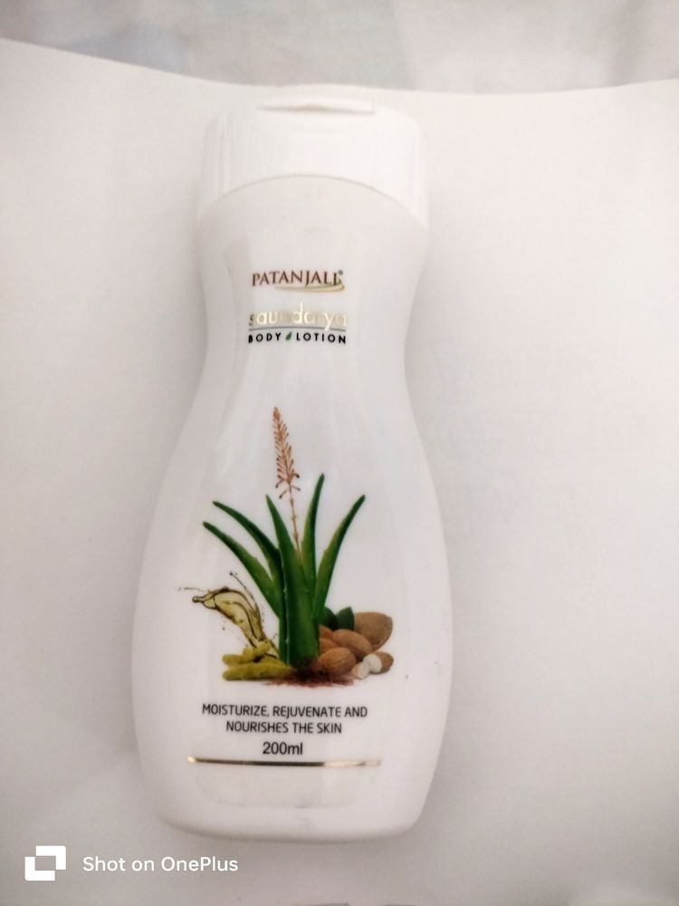 Patanjali Saundarya Body Lotion.      Unused,Seal Pack.   New With Tag.  200 Ml