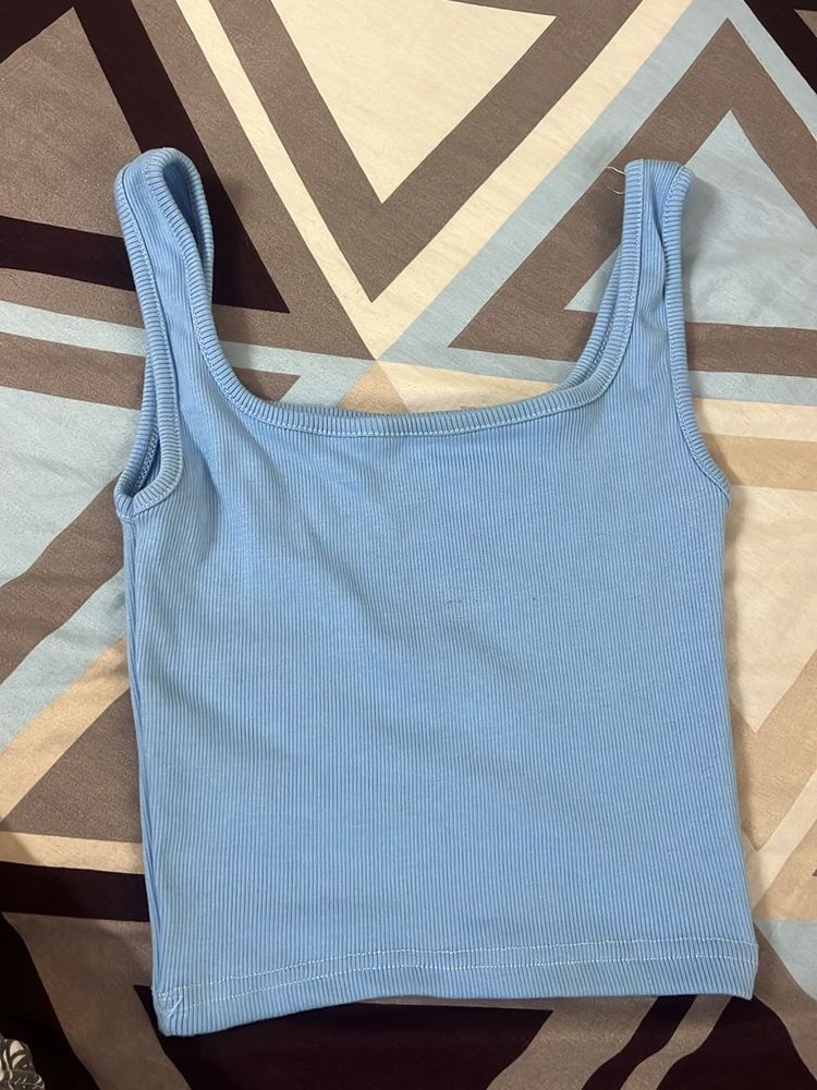 SKY BLUE TANK TOP