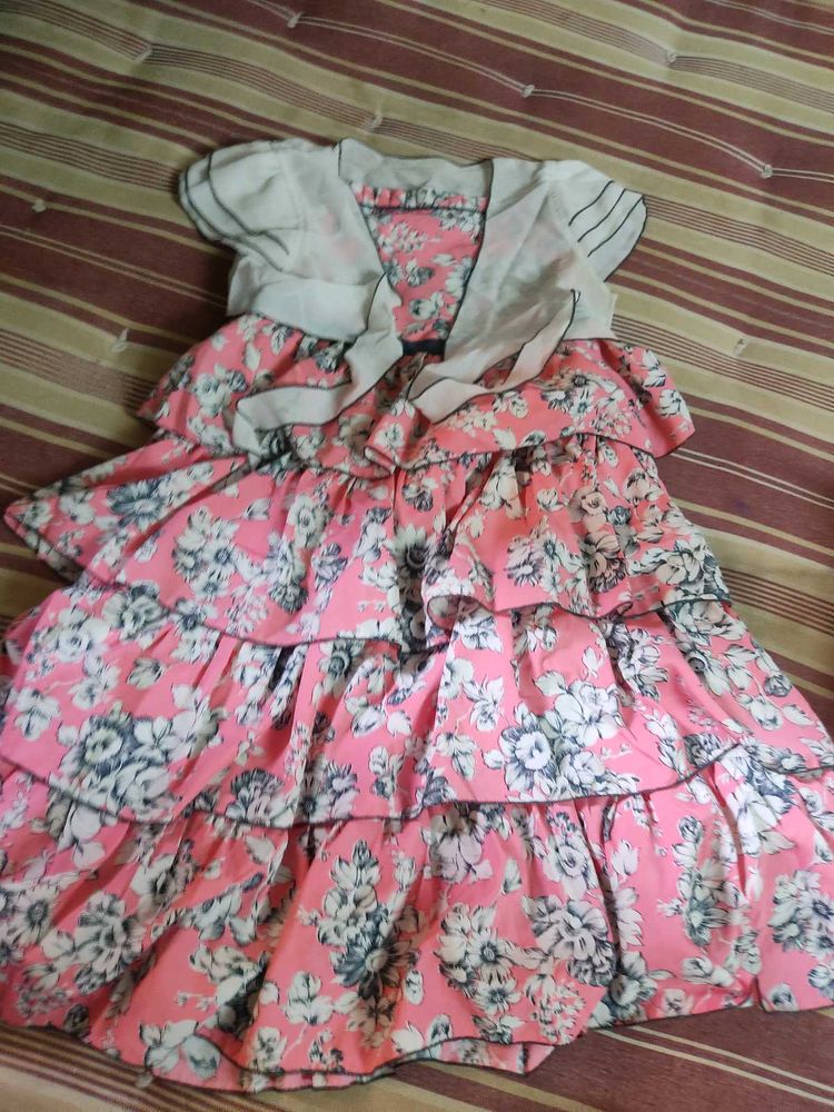 Cute Floral Dress with Bolero