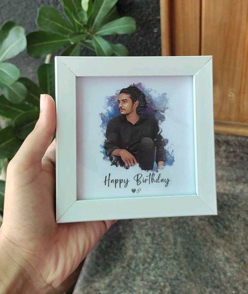 Costermized Square Photo Frames