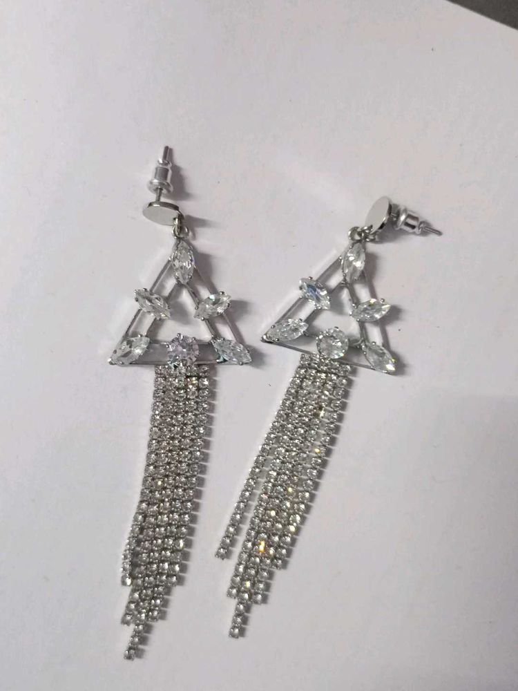 Sparkling Dangle Earrings