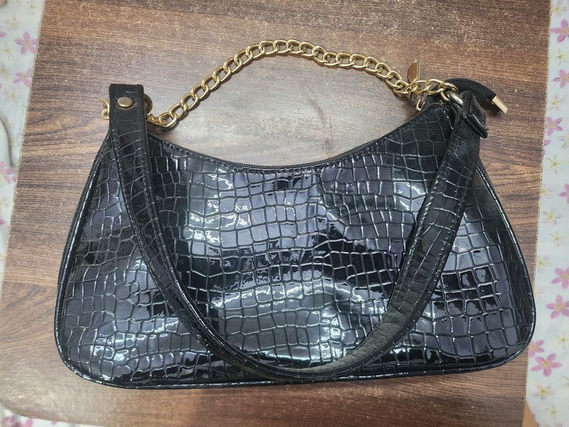 Black Hand Bag