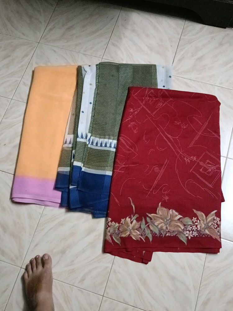 Elegant Sarees - Set of 3