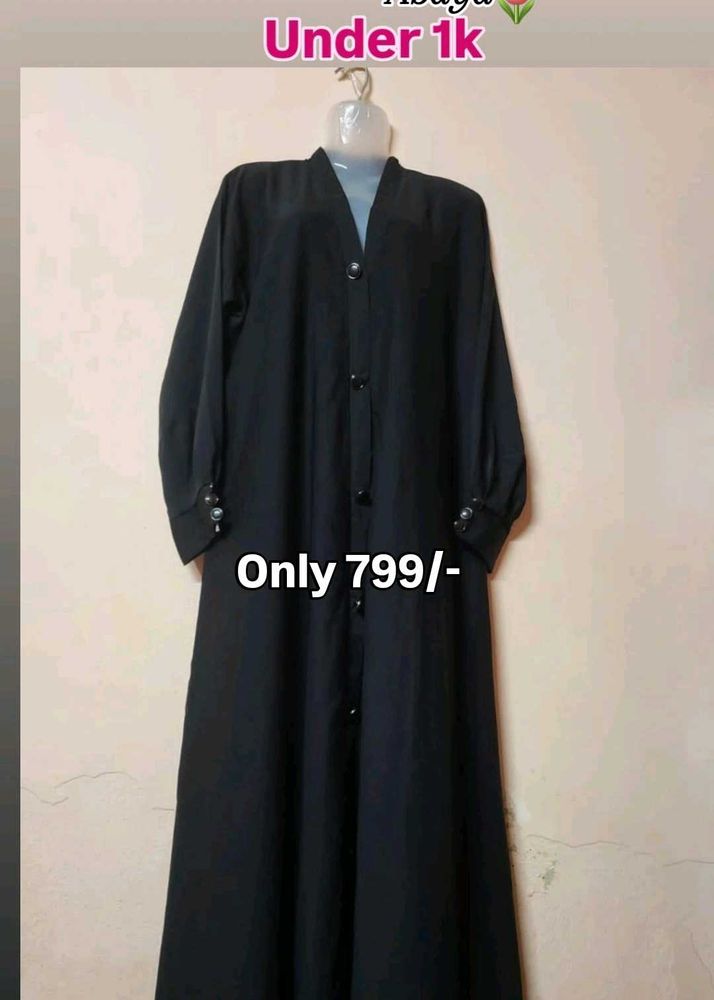 Elegant Black Abaya