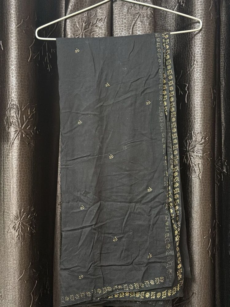 Elegant Black Dupatta