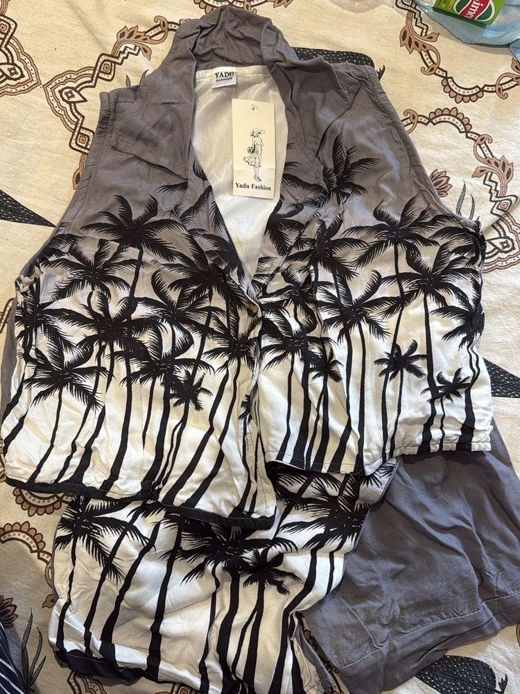Tropical Print Shirt
