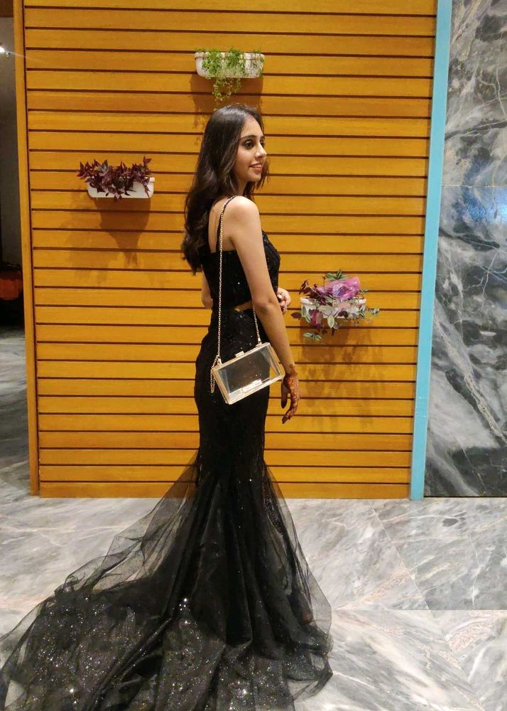 Black Marmaid Gown