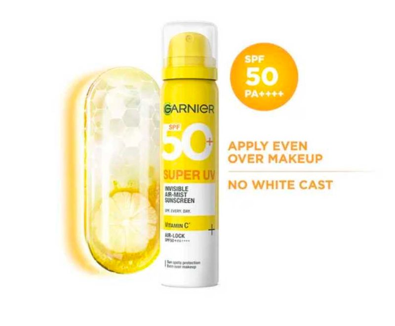 Garnier SPF 50 Sunscreen