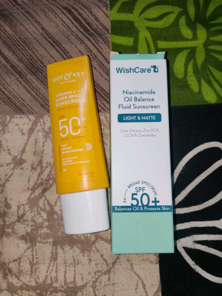 Dot &amp; Key + WishCare Sunscreen Bundle SPF 50
