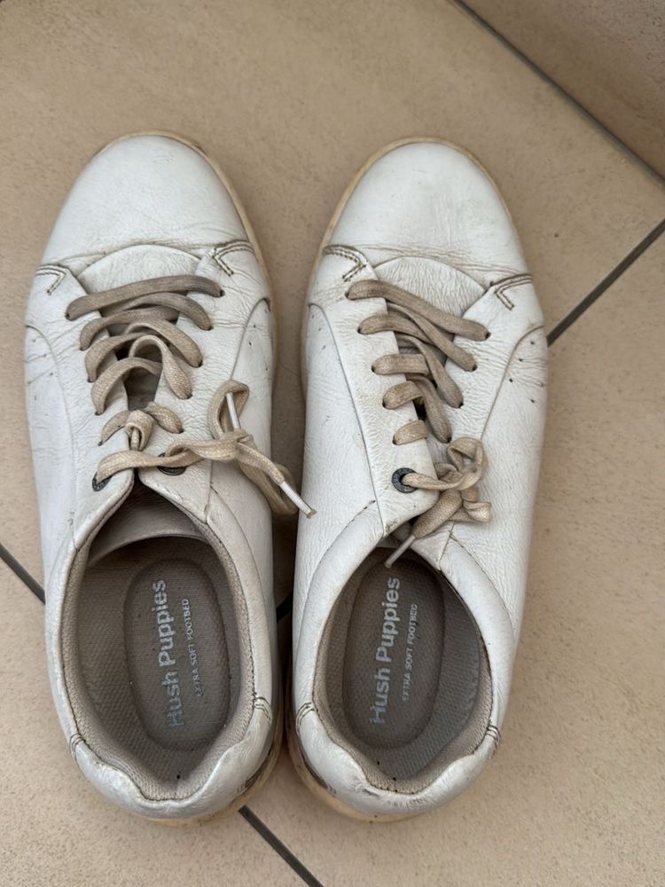 Hush Puppies White Shoes Mens Uk 7