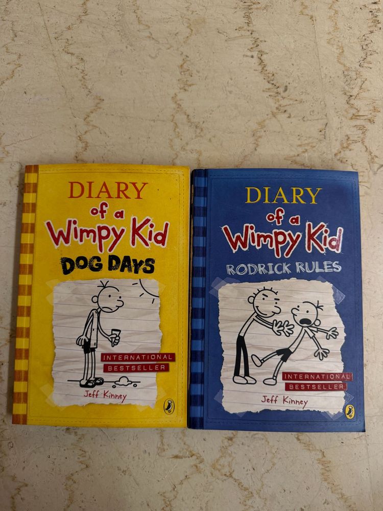 Diary of a Wimpy Kid 2-Book Lot