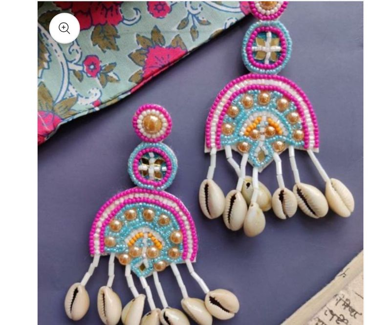 A Little Extra Beaded Earings