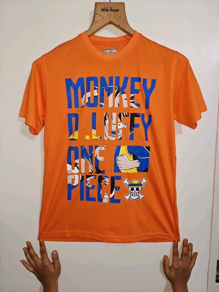 New RegularOrange One Piece T-Shirt