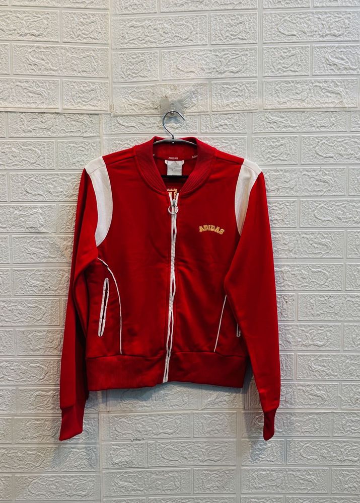 🇺🇸 Adidas Imported Red Track Jacket