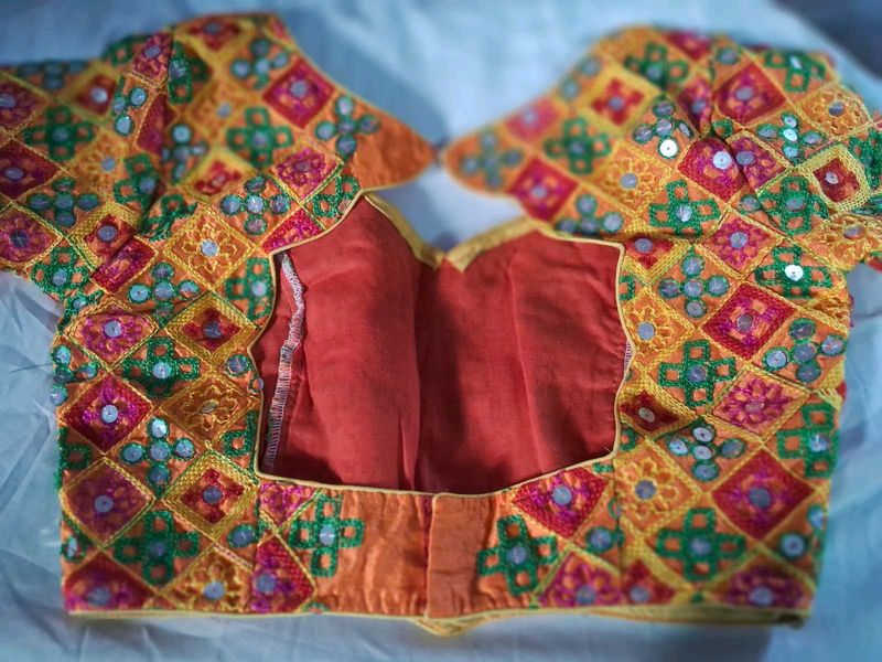 Embroidered Indian Blouse