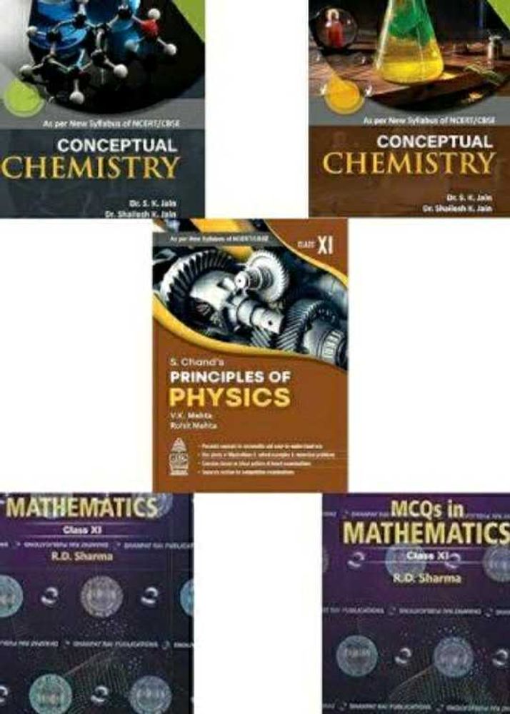 Class 11 Books: Physics, Chemistry, Maths Sale