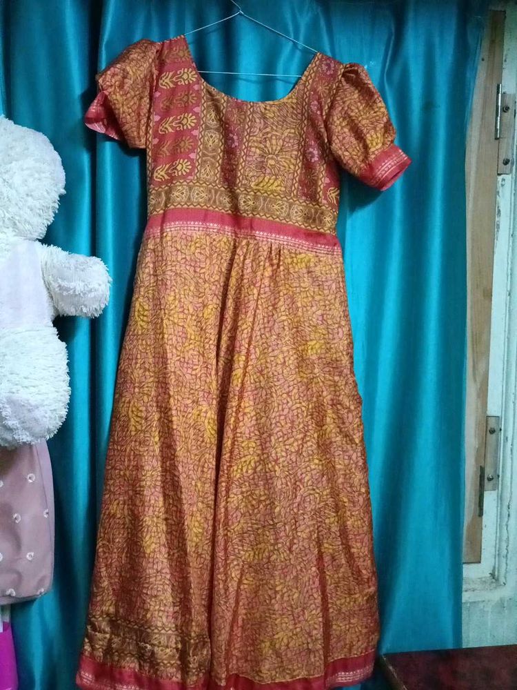 Elegant Ethnic Print Dress