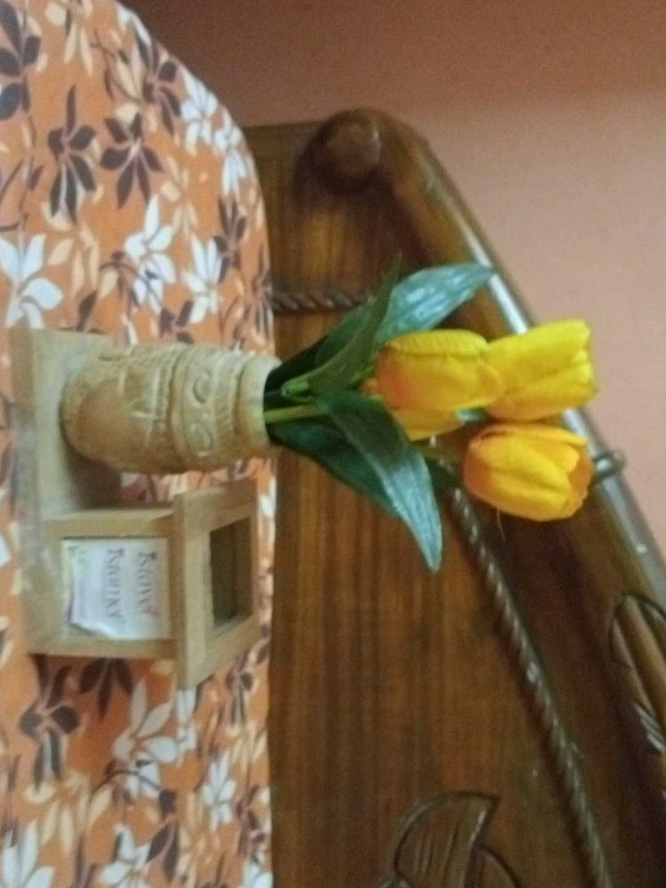 Flower Pot With Pen Holder/Makeup Brush Holder