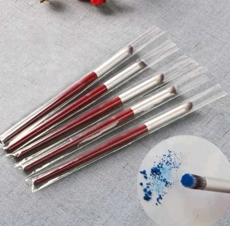 Nail Art Ombre Brush Set - 5 Pieces