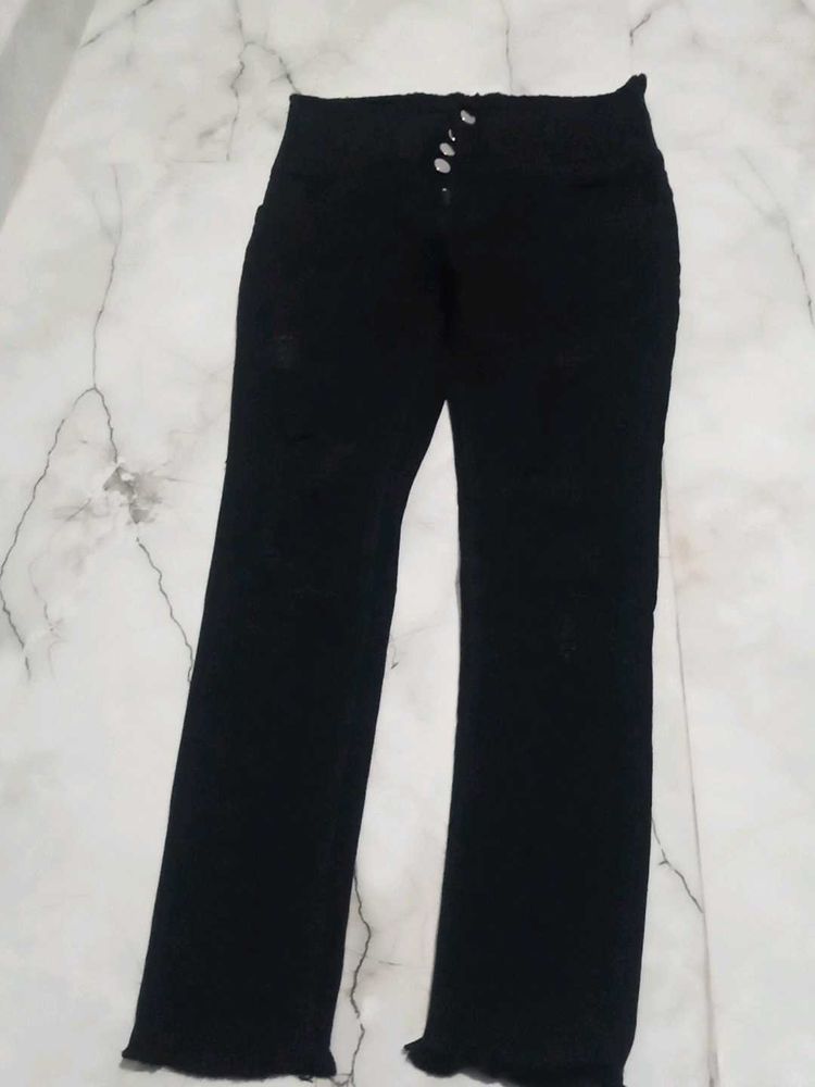 Girl Black Jinsh