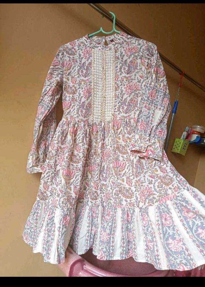 Cute Floral Print Dress