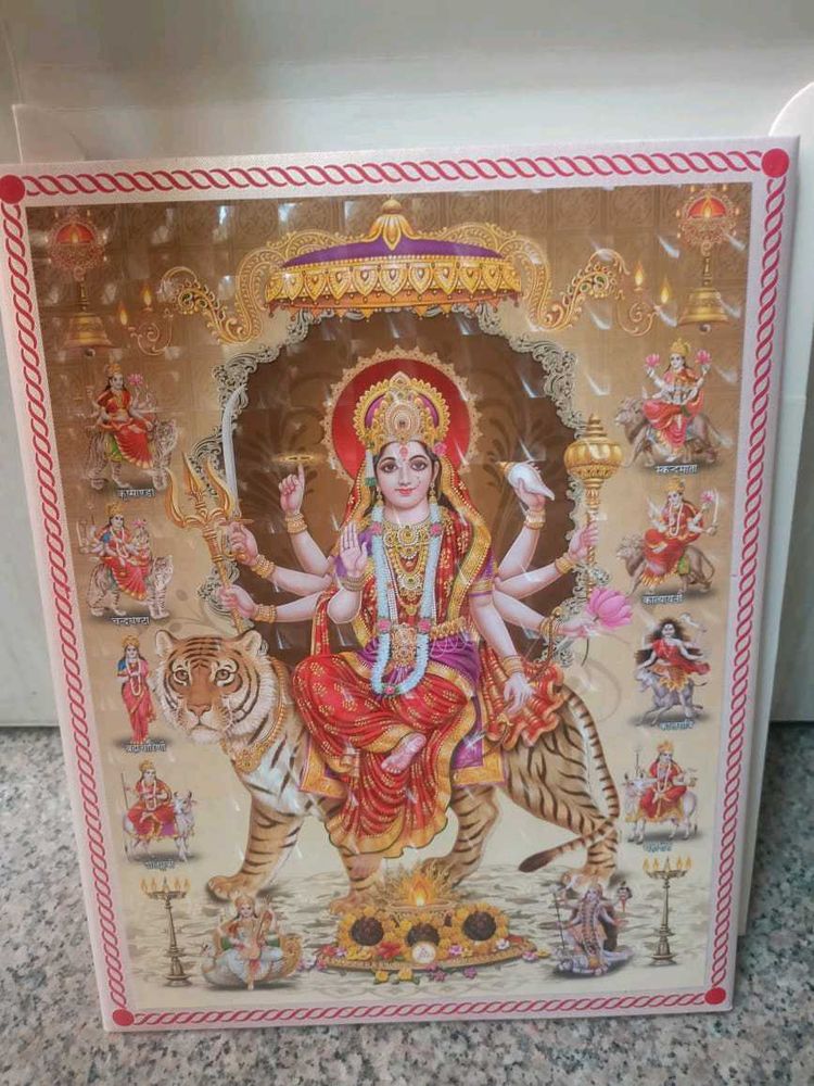 Nav Durga Navratri Photo Card