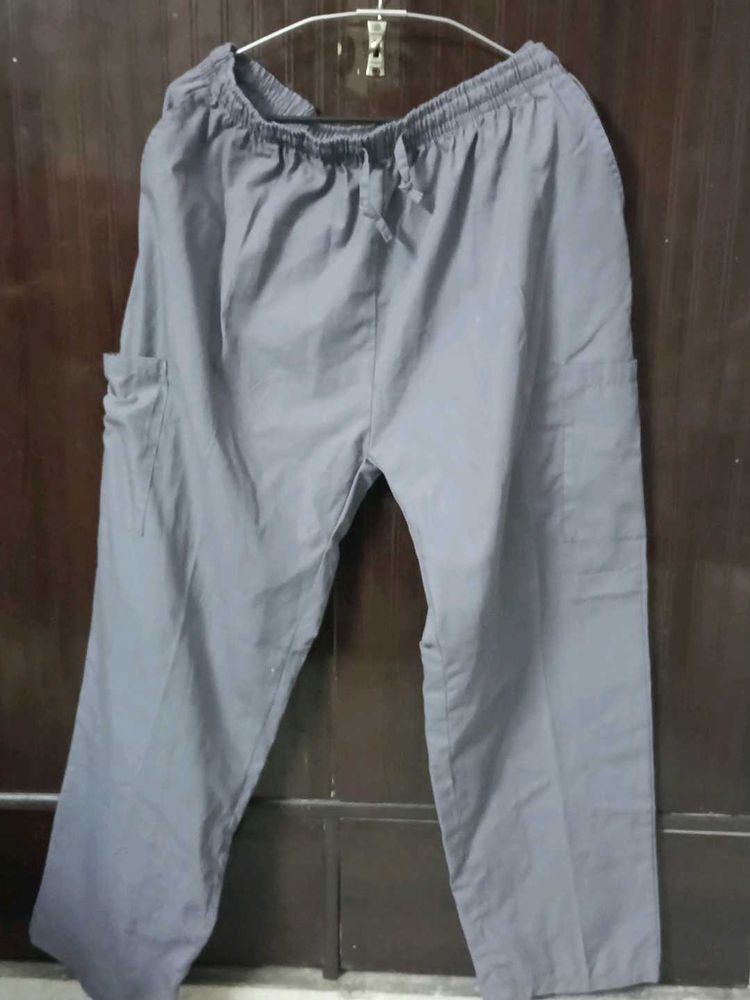 Combo of Grey and Blue Cargo Pants